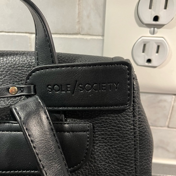 Sole Society Bags Sole Society Vegan Backpack Purse Poshmark